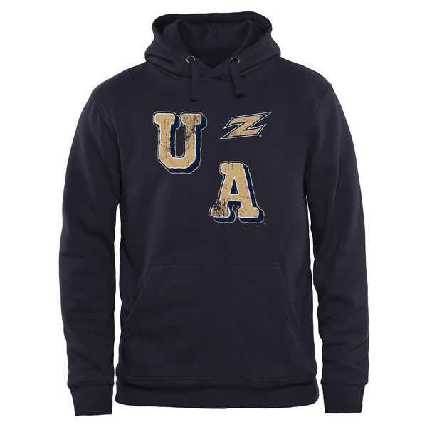 Men's Akron Zips Acronym Pullover Hoodie - Navy Blue,We sell and wholesale Men's Akron Zips Acronym Pullover Hoodie - Navy Blue on line form chian!